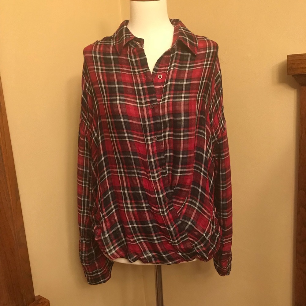 William Rast ‘Aster’ Convertible Button Down Top - image 7